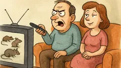 Vic: Bračni par gleda TV...