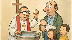 Vic: Mujo otišao u crkvu krstiti sina