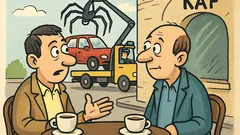 Vic: Dva prijatelja sjede u kafiću...