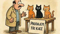 Vic: Prodajem tri mačke...