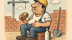 Vic: Radi Mujo na baušteli u Njemačkoj...