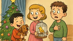 Vic: Djeca se vesele božićnim darovima