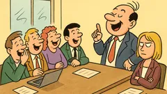 Vic: Šef se vratio s ručka...