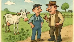 Vic: Razgovaraju dva seljaka o kravi