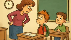 Vic: Učiteljica pita Ivicu za kašnjenje