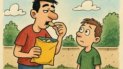 Vic: Ej, buraz, hoćeš vrećicu čipsa?