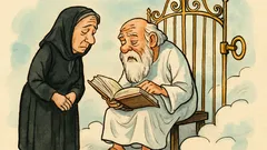 Vic: Došla udovica kod svetog Petra...