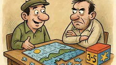 Vic: Složio Mujo puzzle i kaže Hasi