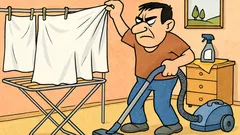 Vic: Žena mi kaže da usisam...