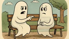 Vic: Sjede dva duha i...