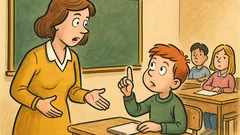 Vic: Učiteljica pita djecu o papiru