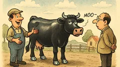 Vic: Prodajem kravu, crna metalik boja